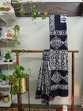 Block Print Cotton Saree