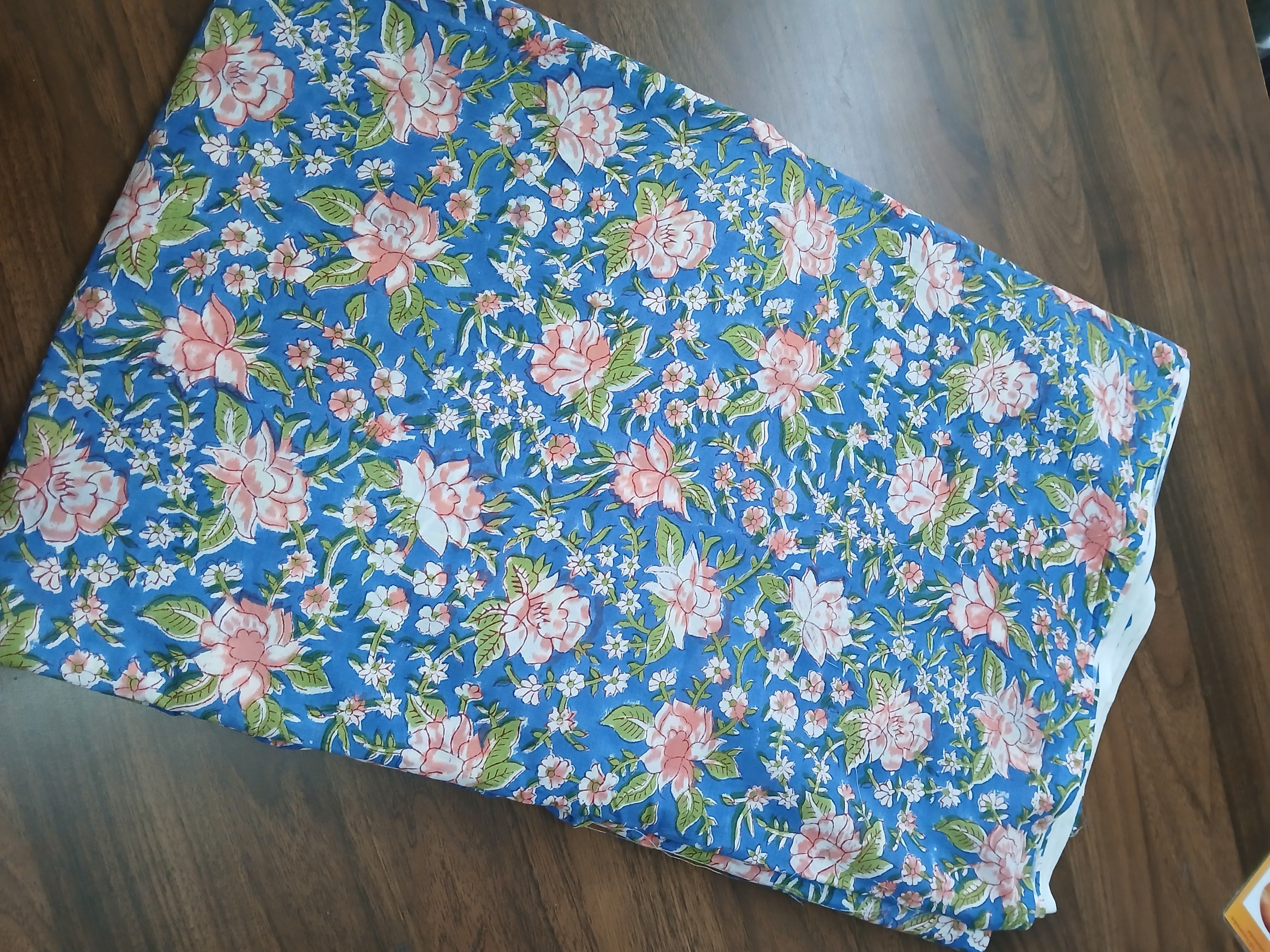 Blockprint fabric