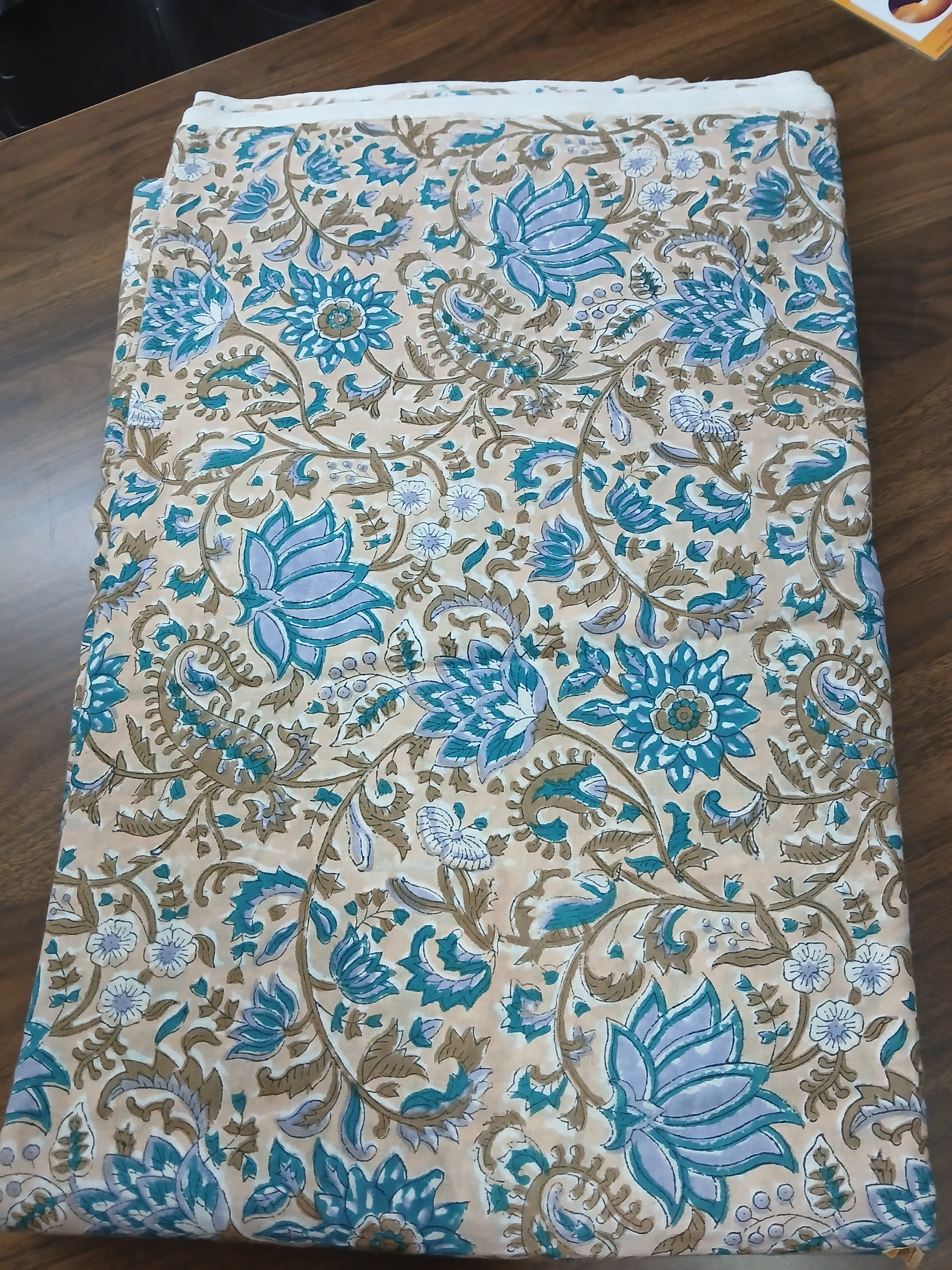 Block print fabric