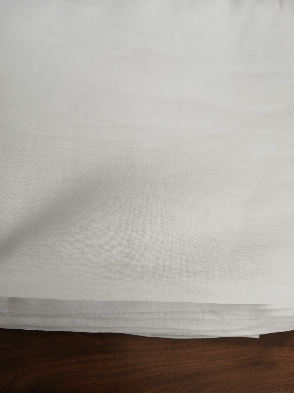 Linen Handloom Pure White