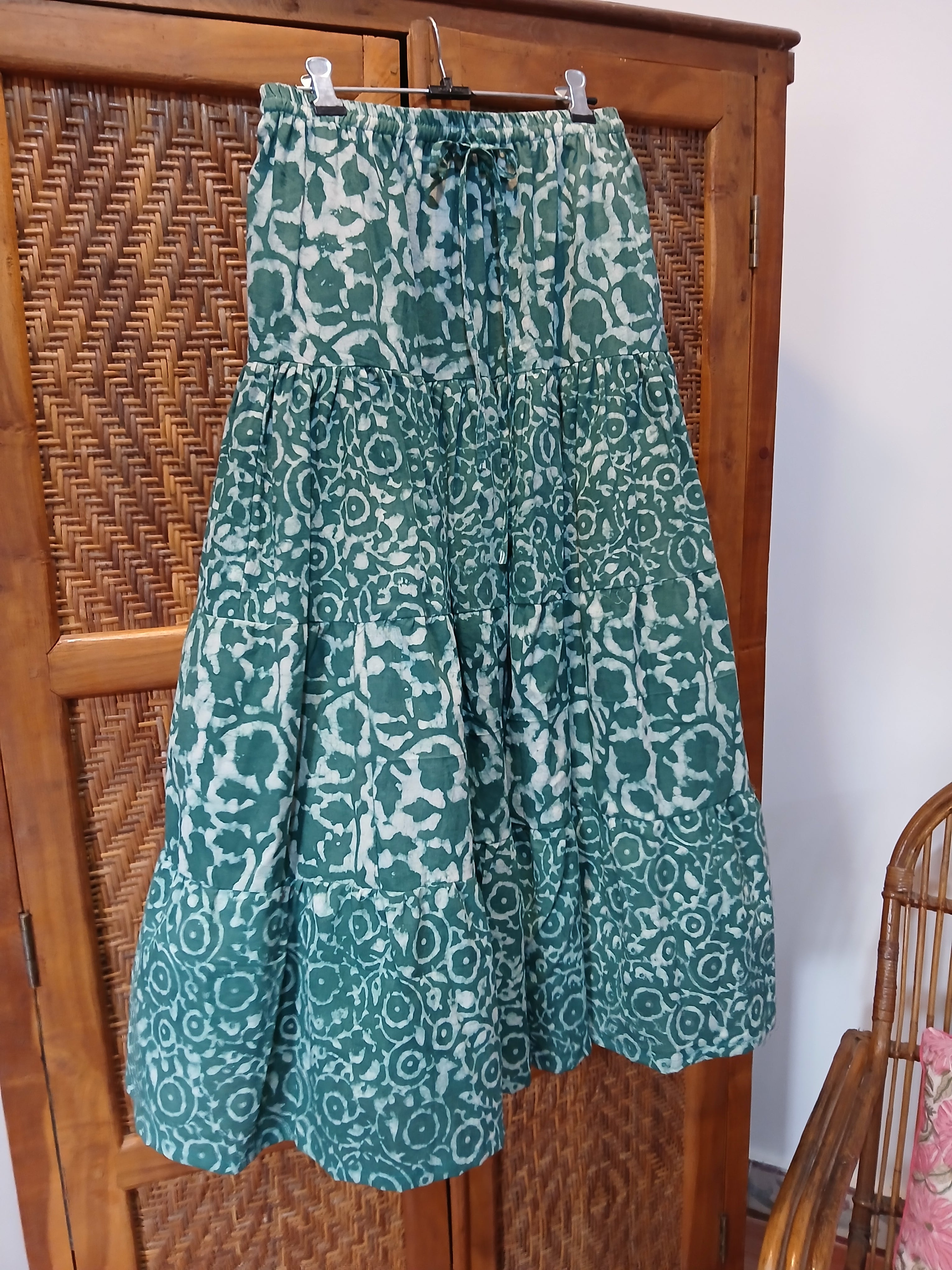 Skirt 3 layers batik